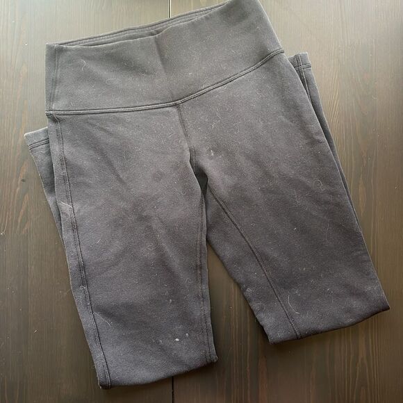 LULULEMON Fleece Lined Leggings Small - Picture 2 of 4